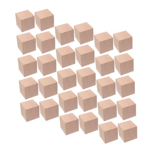 GRADENEVE Holzklotz 30st Block Stapelblöcke Bauen Spiele Schnitzen Puzzlespiel Zappeln Rätsel Spielzeuge Lustige Bausteine Lernspielzeug Für Unfertige Leere Holzwürfel Hölzern Wooden Blocks GRADENEVE Holzklotz 30st Block Stapelblöcke Bauen Spiele Schnitzen Puzzlespiel Zappeln Rätsel Spielzeuge Lustige Bausteine Lernspielzeug Für Unfertige Leere Holzwürfel Hölzern Wooden Blocks von GRADENEVE
