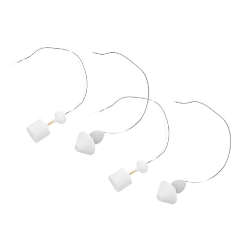 GRADENEVE 4stücke Miniatur-tischlampe Für Puppenhäuser Led-nachtlicht Mit Detailliertem Design Kompakte Beleuchtung Für Puppenhaus-Dekoration Winzige Akzentlampe Für Miniaturmöbel Puppenhaus von GRADENEVE