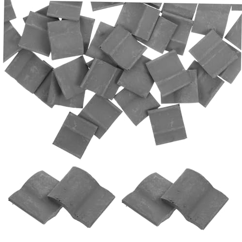 GRADENEVE 50 Stück Mini Ziegel, Miniatur Gartendachziegel, Kleine Dachziegelmodelle, Mini Dachziegelmodell, Sandtisch Dachziegel Dekore, Dachziegel Requisiten, Realistische Gefälschte GRADENEVE 50 Stück Mini Ziegel, Miniatur Gartendachziegel, Kleine Dachziegelmodelle, Mini Dachziegelmodell, Sandtisch Dachziegel Dekore, Dachziegel Requisiten, Realistische Gefälschte von GRADENEVE
