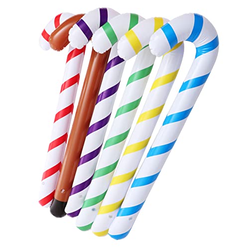 GRADENEVE Aufblasbare Stockspielzeuge Zuckerstangen-gehstock-dekorationen Für Jungen- Und Mädchenpartys Halloween Cosplay Schulveranstaltungen Aus Material von GRADENEVE