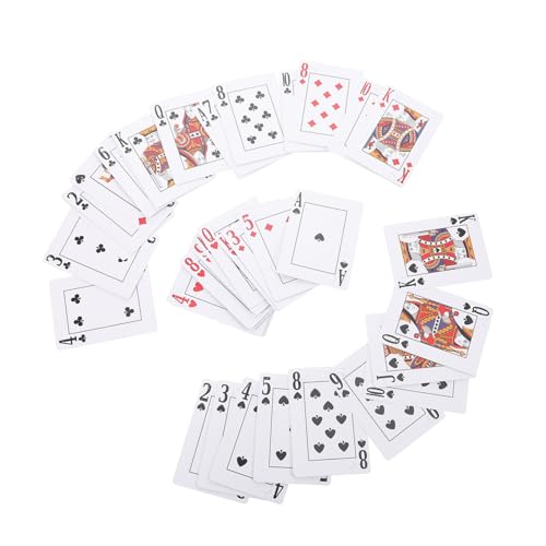 GRADENEVE Braille Spielkarten für und Sehbehinderte Riesige Spielkarten mit Blindenschrift Tragbar für Familienspiele für Erwachsene GRADENEVE Braille Spielkarten für und Sehbehinderte Riesige Spielkarten mit Blindenschrift Tragbar für Familienspiele für Erwachsene von GRADENEVE