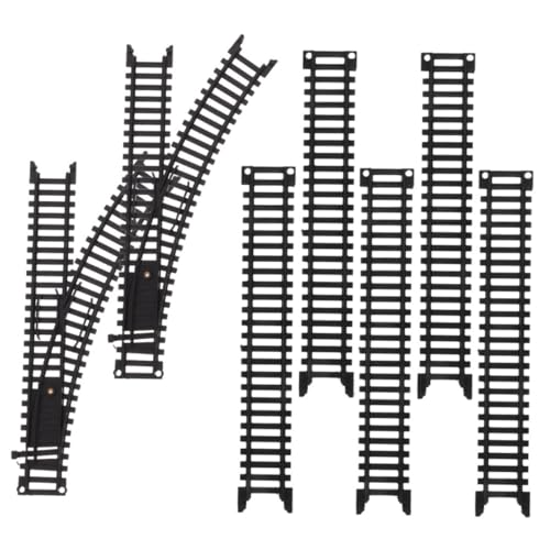 GRADENEVE 1 Set Modell Eisenbahn Gleise Zubehör Eisenbahn Gleis Für Weihnachtsbaum Esstisch Modellbahn Zubehör Y Gleis + 5 Gerade Gleise GRADENEVE 1 Set Modell Eisenbahn Gleise Zubehör Eisenbahn Gleis Für Weihnachtsbaum Esstisch Modellbahn Zubehör Y Gleis + 5 Gerade Gleise von GRADENEVE