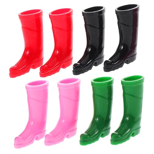 GRADENEVE Realistische 8pcs Puppenhaus Santa Schuhe GNOME Schuhe Weihnachten Dekorationen Puppenhaus Zubehör GRADENEVE Realistische 8pcs Puppenhaus Santa Schuhe GNOME Schuhe Weihnachten Dekorationen Puppenhaus Zubehör von GRADENEVE