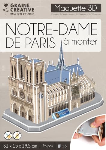 Graine Creative Notre Dame Modell Puzzle Graine Creative Notre Dame Modell Puzzle von GRAINE CREATIVE