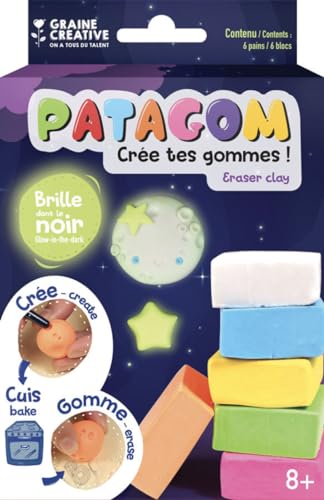 Graine Creative Patagom Box mit 6 phosphoreszierenden Broten Graine Creative Patagom Box mit 6 phosphoreszierenden Broten von GRAINE CREATIVE