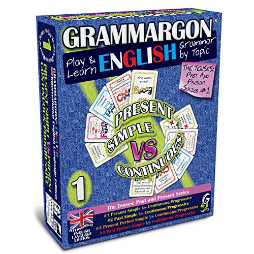 GRAMMARGON®: Englisch Lernspiel & Kartenspiel (EN-Ausgabe) – Spielerisch Grammatik Lernen mit Spaß | Perfekt für Unterricht, Selbstlerner & Ab 10 Jahren | Anfänger bis Fortgeschrittene (A1 - C2) von GRAMMARGON
