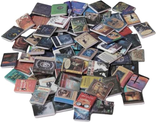 GRARRO 200 Stück Miniaturen Puppenhausbücher, DIY Miniatur Bücher Puppenhaus Zubehör, Miniaturen Dekoration Zubehör, Wohnzimmer Dekoration, Mini-Schaum Bücherregal Füller GRARRO 200 Stück Miniaturen Puppenhausbücher, DIY Miniatur Bücher Puppenhaus Zubehör, Miniaturen Dekoration Zubehör, Wohnzimmer Dekoration, Mini-Schaum Bücherregal Füller von GRARRO