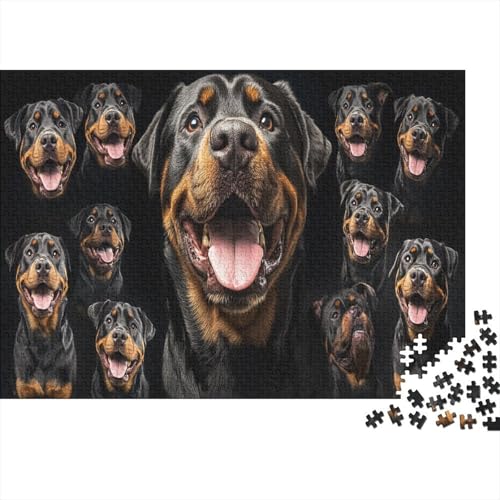 Holz-Puzzle 1000 Teile Erwachsene - 75x50 cm Realistische Welpen-Szene - Herausforderndes Premium-Spiel Für Puzzle-Experten Holz-Puzzle 1000 Teile Erwachsene - 75x50 cm Realistische Welpen-Szene - Herausforderndes Premium-Spiel Für Puzzle-Experten von GRBASNDOU
