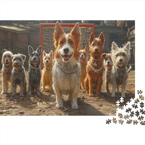 Holz-Puzzle 1000 Teile Erwachsene - 75x50 cm Realistische Welpen-Szene - Herausforderndes Premium-Spiel Für Puzzle-Experten Holz-Puzzle 1000 Teile Erwachsene - 75x50 cm Realistische Welpen-Szene - Herausforderndes Premium-Spiel Für Puzzle-Experten von GRBASNDOU