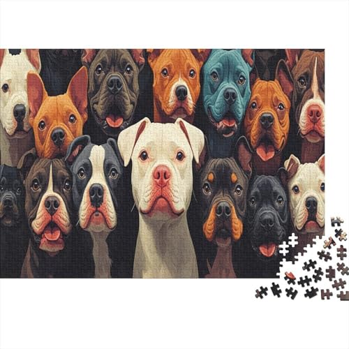 Holz-Puzzle 1000 Teile Erwachsene - 75x50 cm Realistische Welpen-Szene - Herausforderndes Premium-Spiel Für Puzzle-Experten Holz-Puzzle 1000 Teile Erwachsene - 75x50 cm Realistische Welpen-Szene - Herausforderndes Premium-Spiel Für Puzzle-Experten von GRBASNDOU