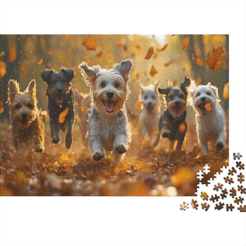 Holz-Puzzle Für Erwachsene 1000 Teile - Realistisches Hunde-Motiv 75x50 cm - Premium XXL Puzzle Mit Einzigartigem Schnitt - Herausforderndes Denkspiel Für Erwachsene Holz-Puzzle Für Erwachsene 1000 Teile - Realistisches Hunde-Motiv 75x50 cm - Premium XXL Puzzle Mit Einzigartigem Schnitt - Herausforderndes Denkspiel Für Erwachsene von GRBASNDOU