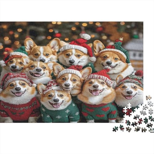 Holz-Puzzle Für Erwachsene 1000 Teile - Realistisches Hunde-Motiv 75x50 cm - Premium XXL Puzzle Mit Einzigartigem Schnitt - Herausforderndes Denkspiel Für Erwachsene Holz-Puzzle Für Erwachsene 1000 Teile - Realistisches Hunde-Motiv 75x50 cm - Premium XXL Puzzle Mit Einzigartigem Schnitt - Herausforderndes Denkspiel Für Erwachsene von GRBASNDOU