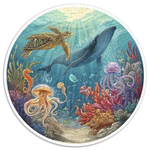 Puzzle 1000 Pièces Adulte Coraux Et Poissons - Plongez Dans Un Monde Aquatique Avec Ce Puzzle 1000 Pièces. Design Détaillé, Pièces Durables Et Assemblage Facile. Idéal Pour Les Amateurs De Mer Et De P von GRBASNDOU
