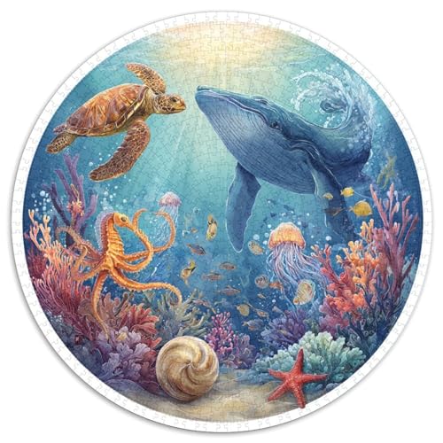 Puzzle 1000 Pièces Adulte Coraux Et Poissons - Plongez Dans Un Monde Aquatique Avec Ce Puzzle 1000 Pièces. Design Détaillé, Pièces Durables Et Assemblage Facile. Idéal Pour Les Amateurs De Mer Et De P von GRBASNDOU