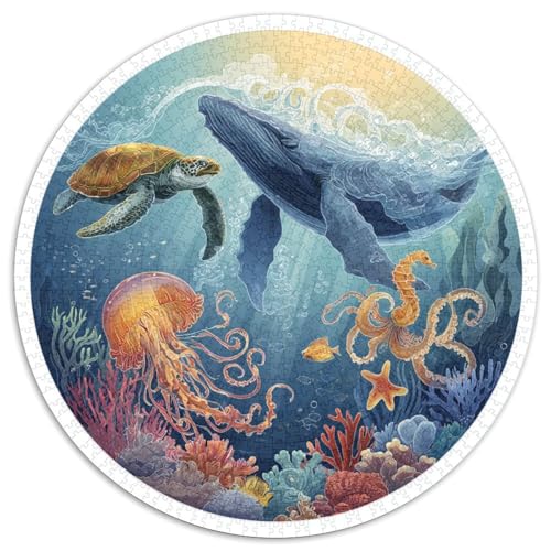 Puzzle 1000 Pièces Adulte Coraux Et Poissons - Plongez Dans Un Monde Aquatique Avec Ce Puzzle 1000 Pièces. Design Détaillé, Pièces Durables Et Assemblage Facile. Idéal Pour Les Amateurs De Mer Et De P von GRBASNDOU