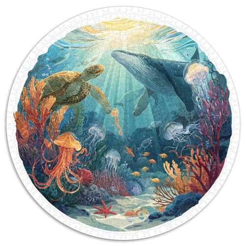 Puzzle 1000 Pièces Adulte Mer Tropicale - Découvrez Un Paradis Marin Avec Ce Puzzle 1000 Pièces. Design Coloré, Pièces Durables Et Assemblage Stimulant. Idéal Pour Les Amateurs De Détente Et De Créati von GRBASNDOU