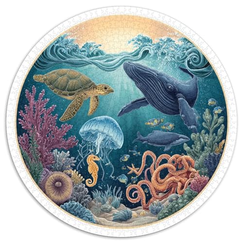 Puzzle 1000 Pièces Adulte Monde Marin Mystérieux - Plongez Dans L’océan Avec Ce Puzzle 1000 Pièces. Design Réaliste, Pièces De Qualité Et Défis Adaptés Aux Adultes. Idéal Pour Les Amateurs De Puzzles Puzzle 1000 Pièces Adulte Monde Marin Mystérieux - Plongez Dans L’océan Avec Ce Puzzle 1000 Pièces. Design Réaliste, Pièces De Qualité Et Défis Adaptés Aux Adultes. Idéal Pour Les Amateurs De Puzzles von GRBASNDOU