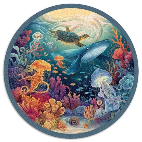 Puzzle 1000 Pièces Adulte Océan Et Créatures - Plongez Dans L’Univers Marin Avec Ce Puzzle 1000 Pièces. Design Détaillé, Pièces Durables Et Assemblage Stimulant. Idéal Pour Les Amateurs De Nature Puzzle 1000 Pièces Adulte Océan Et Créatures - Plongez Dans L’Univers Marin Avec Ce Puzzle 1000 Pièces. Design Détaillé, Pièces Durables Et Assemblage Stimulant. Idéal Pour Les Amateurs De Nature von GRBASNDOU