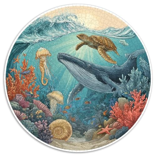 Puzzle 1000 Pièces Adulte Océan Profond - Plongez Dans Les Abysses Avec Ce Puzzle 1000 Pièces. Conçu Pour Les Amateurs De Défis, Ce Casse-tête Offre Un Rendu Réaliste Et UNE Expérience Immersive Puzzle 1000 Pièces Adulte Océan Profond - Plongez Dans Les Abysses Avec Ce Puzzle 1000 Pièces. Conçu Pour Les Amateurs De Défis, Ce Casse-tête Offre Un Rendu Réaliste Et UNE Expérience Immersive von GRBASNDOU