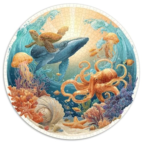 Puzzle 1000 Teile Erwachsene Unterwasserwelt Hochwertige Meeresleben-Motive Mit Korallenriffen Und Bunten Fischen. Herausfordernde Puzzle Für Erwachsene Zum Entspannen Und Konzentrieren. Familienfreun Puzzle 1000 Teile Erwachsene Unterwasserwelt Hochwertige Meeresleben-Motive Mit Korallenriffen Und Bunten Fischen. Herausfordernde Puzzle Für Erwachsene Zum Entspannen Und Konzentrieren. Familienfreun von GRBASNDOU