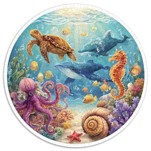 Puzzle 1000 Teile Erwachsene Unterwasserwelt Hochwertige Meeresleben-Motive Mit Korallenriffen Und Bunten Fischen. Herausfordernde Puzzle Für Erwachsene Zum Entspannen Und Konzentrieren. Familienfreun Puzzle 1000 Teile Erwachsene Unterwasserwelt Hochwertige Meeresleben-Motive Mit Korallenriffen Und Bunten Fischen. Herausfordernde Puzzle Für Erwachsene Zum Entspannen Und Konzentrieren. Familienfreun von GRBASNDOU