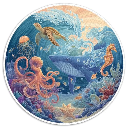 Puzzle 1000 Teile Erwachsene Unterwasserwelt Hochwertige Meeresleben-Motive Mit Korallenriffen Und Bunten Fischen. Herausfordernde Puzzle Für Erwachsene Zum Entspannen Und Konzentrieren. Familienfreun Puzzle 1000 Teile Erwachsene Unterwasserwelt Hochwertige Meeresleben-Motive Mit Korallenriffen Und Bunten Fischen. Herausfordernde Puzzle Für Erwachsene Zum Entspannen Und Konzentrieren. Familienfreun von GRBASNDOU