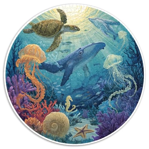 Puzzle 1000 Teile Erwachsene Unterwasserwelt Hochwertige Meeresleben-Motive Mit Korallenriffen Und Bunten Fischen. Herausfordernde Puzzle Für Erwachsene Zum Entspannen Und Konzentrieren. Familienfreun Puzzle 1000 Teile Erwachsene Unterwasserwelt Hochwertige Meeresleben-Motive Mit Korallenriffen Und Bunten Fischen. Herausfordernde Puzzle Für Erwachsene Zum Entspannen Und Konzentrieren. Familienfreun von GRBASNDOU