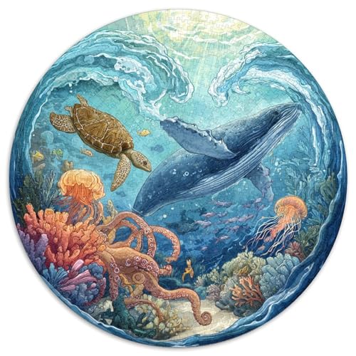 Puzzle 1000 Teile Erwachsene Unterwasserwelt Hochwertige Meeresleben-Motive Mit Korallenriffen Und Bunten Fischen. Herausfordernde Puzzle Für Erwachsene Zum Entspannen Und Konzentrieren. Familienfreun Puzzle 1000 Teile Erwachsene Unterwasserwelt Hochwertige Meeresleben-Motive Mit Korallenriffen Und Bunten Fischen. Herausfordernde Puzzle Für Erwachsene Zum Entspannen Und Konzentrieren. Familienfreun von GRBASNDOU