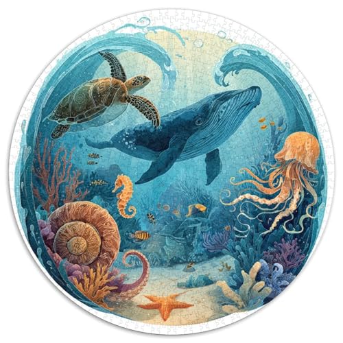 Puzzle 1000 Teile Erwachsene Unterwasserwelt Hochwertige Meeresleben-Motive Mit Korallenriffen Und Bunten Fischen. Herausfordernde Puzzle Für Erwachsene Zum Entspannen Und Konzentrieren. Familienfreun Puzzle 1000 Teile Erwachsene Unterwasserwelt Hochwertige Meeresleben-Motive Mit Korallenriffen Und Bunten Fischen. Herausfordernde Puzzle Für Erwachsene Zum Entspannen Und Konzentrieren. Familienfreun von GRBASNDOU
