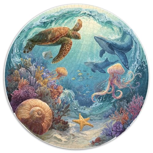 Puzzle 1000 Teile Erwachsene Unterwasserwelt Hochwertige Meeresleben-Motive Mit Korallenriffen Und Bunten Fischen. Herausfordernde Puzzle Für Erwachsene Zum Entspannen Und Konzentrieren. Familienfreun Puzzle 1000 Teile Erwachsene Unterwasserwelt Hochwertige Meeresleben-Motive Mit Korallenriffen Und Bunten Fischen. Herausfordernde Puzzle Für Erwachsene Zum Entspannen Und Konzentrieren. Familienfreun von GRBASNDOU