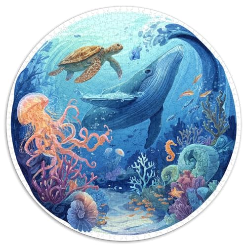 Puzzle 1000 Teile Erwachsene Unterwasserwelt Hochwertige Meeresleben-Motive Mit Korallenriffen Und Bunten Fischen. Herausfordernde Puzzle Für Erwachsene Zum Entspannen Und Konzentrieren. Familienfreun Puzzle 1000 Teile Erwachsene Unterwasserwelt Hochwertige Meeresleben-Motive Mit Korallenriffen Und Bunten Fischen. Herausfordernde Puzzle Für Erwachsene Zum Entspannen Und Konzentrieren. Familienfreun von GRBASNDOU