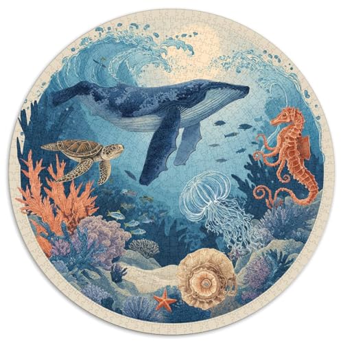 Puzzle 1000 Teile Erwachsene Unterwasserwelt Hochwertige Meeresleben-Motive Mit Korallenriffen Und Bunten Fischen. Herausfordernde Puzzle Für Erwachsene Zum Entspannen Und Konzentrieren. Familienfreun Puzzle 1000 Teile Erwachsene Unterwasserwelt Hochwertige Meeresleben-Motive Mit Korallenriffen Und Bunten Fischen. Herausfordernde Puzzle Für Erwachsene Zum Entspannen Und Konzentrieren. Familienfreun von GRBASNDOU