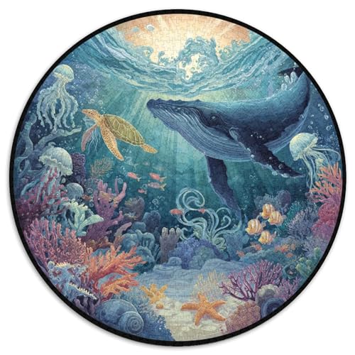 Puzzle 1000 Teile Erwachsene Unterwasserwelt Hochwertige Meeresleben-Motive Mit Korallenriffen Und Bunten Fischen. Herausfordernde Puzzle Für Erwachsene Zum Entspannen Und Konzentrieren. Familienfreun Puzzle 1000 Teile Erwachsene Unterwasserwelt Hochwertige Meeresleben-Motive Mit Korallenriffen Und Bunten Fischen. Herausfordernde Puzzle Für Erwachsene Zum Entspannen Und Konzentrieren. Familienfreun von GRBASNDOU