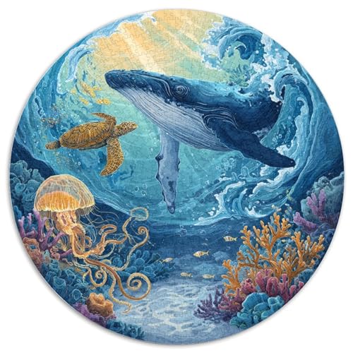 Puzzle Adulte 1000 Pièces Thème Nautique - Ce Puzzle 1000 Pièces Offre Un Aperçu Fascinant Des Fonds Marins. Qualité Exceptionnelle, Pièces Résistantes Et Design Coloré. Parfait Pour Les Passionnés D’ von GRBASNDOU