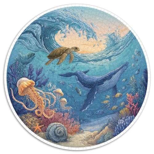Puzzle Adulte 1000 Pièces Thème Poissons Et Coraux - Ce Puzzle 1000 Pièces Vous Emmène Dans Un Monde Sous-marin Vibrant. Parfait Pour Les Amateurs D’Art, De Nature Et De Loisirs Intellectuels Puzzle Adulte 1000 Pièces Thème Poissons Et Coraux - Ce Puzzle 1000 Pièces Vous Emmène Dans Un Monde Sous-marin Vibrant. Parfait Pour Les Amateurs D’Art, De Nature Et De Loisirs Intellectuels von GRBASNDOU