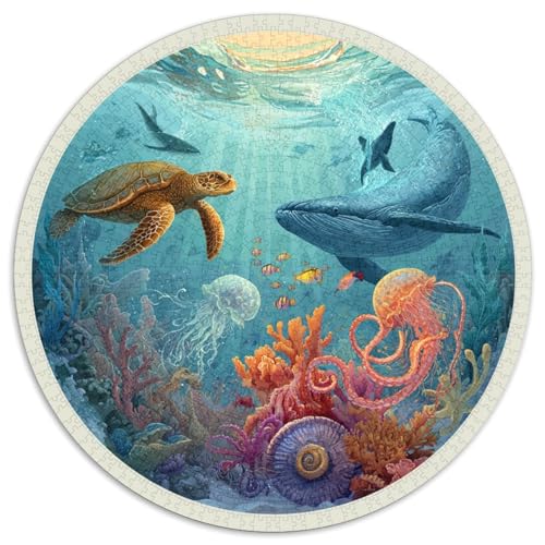 Puzzle Adulte 1000 Pièces Thème Sous-Marin - Ce Puzzle 1000 Pièces En Haute Qualité Représente Un Univers Marin Coloré. Parfait Pour Les Amateurs D’art, De Nature Et De Loisirs Créatifs. Détente Assur Puzzle Adulte 1000 Pièces Thème Sous-Marin - Ce Puzzle 1000 Pièces En Haute Qualité Représente Un Univers Marin Coloré. Parfait Pour Les Amateurs D’art, De Nature Et De Loisirs Créatifs. Détente Assur von GRBASNDOU
