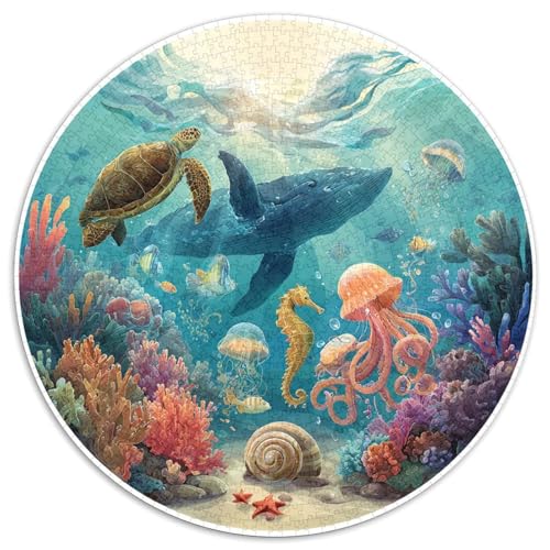 Puzzle Classique 1000 Pièces Thème Aquatique - Un Puzzle Adulte 1000 Pièces Qui Célèbre La Beauté des Mers. Parfait Pour Les Amateurs De Nature, De Loisirs Et D’activités Manuelles. Détails Précieux Puzzle Classique 1000 Pièces Thème Aquatique - Un Puzzle Adulte 1000 Pièces Qui Célèbre La Beauté des Mers. Parfait Pour Les Amateurs De Nature, De Loisirs Et D’activités Manuelles. Détails Précieux von GRBASNDOU