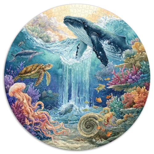 Puzzle Classique 1000 Pièces Thème Aquatique - Un Puzzle Adulte 1000 Pièces Qui Combine Art Et Nature. Parfait Pour Les Amateurs De Défis Et De Détente. Qualité Premium, Détails Saisissants von GRBASNDOU