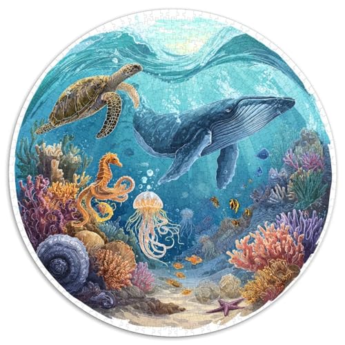 Puzzle Classique 1000 Pièces Thème Aquatique - Un Puzzle Adulte 1000 Pièces Qui Combine Art Et Nature. Parfait Pour Les Amateurs De Défis Et De Détente. Qualité Premium, Détails Saisissants von GRBASNDOU