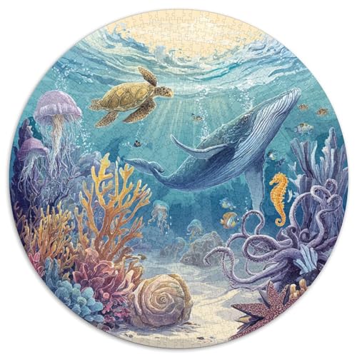 Puzzle Classique 1000 Pièces Thème Mer - Un Puzzle Adulte 1000 Pièces Qui Célèbre La Beauté Des Mers. Parfait Pour Les Amateurs De Loisirs, D’art Et De Détente. Détails Précieux Et Qualité Exceptionne von GRBASNDOU