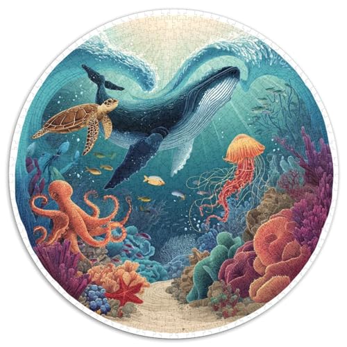 Puzzle Classique 1000 Pièces Thème Mer - Un Puzzle Adulte 1000 Pièces Qui Célèbre La Beauté Des Mers. Parfait Pour Les Amateurs De Loisirs, D’art Et De Détente. Détails Précieux Et Qualité Exceptionne von GRBASNDOU