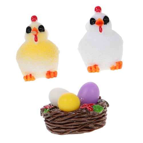 GREENADSCAPE Miniatur-hühnerstatue Aus Kunstharz Huhn Cupcake-Topper Huhn Spielzeug Für Geburtstag Urlaub Weihnachten Heimdekoration GREENADSCAPE Miniatur-hühnerstatue Aus Kunstharz Huhn Cupcake-Topper Huhn Spielzeug Für Geburtstag Urlaub Weihnachten Heimdekoration von GREENADSCAPE