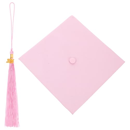 GREENADSCAPE Abschlusskappe Mit Quaste Elastischem Band Weichem Polyester Elegantes Für Den College-abschluss GREENADSCAPE Abschlusskappe Mit Quaste Elastischem Band Weichem Polyester Elegantes Für Den College-abschluss von GREENADSCAPE