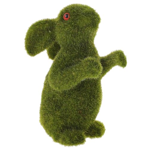 GREENADSCAPE Kaninchen Garten Flockmaterial Bunny Simulierte Figurine Ostern Statue Ornament Wohnkultur Außenbereich GREENADSCAPE Kaninchen Garten Flockmaterial Bunny Simulierte Figurine Ostern Statue Ornament Wohnkultur Außenbereich von GREENADSCAPE
