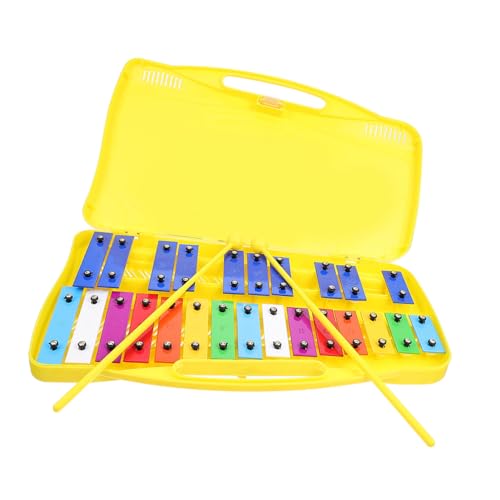 GREENADSCAPE Kinderspielzeug Metallophon Buntes Musikalisches Percussion Instrument Sensorischen für Kleinkinder Lernspielzeug von GREENADSCAPE