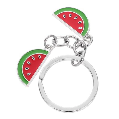 GREENADSCAPE Wassermelone Schlüsselanhänger Mode Metall Charm Niedlich Hängende Verzierung Für Tasche von GREENADSCAPE