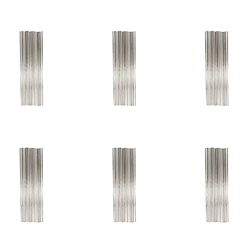 GREOHNMPAW 120 Stueck Edelstahl Runde Welle Stange Achsen 150mmx2mm Fuer RC Spielzeug Auto von GREOHNMPAW