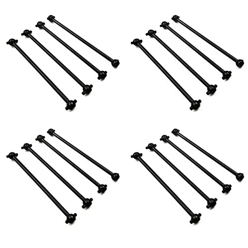 GREOHNMPAW 16 Teilige Metall Hunde Knochen Antriebs Welle für 144001 124019 124018 RC Auto Upgrades Teil Zubehör von GREOHNMPAW