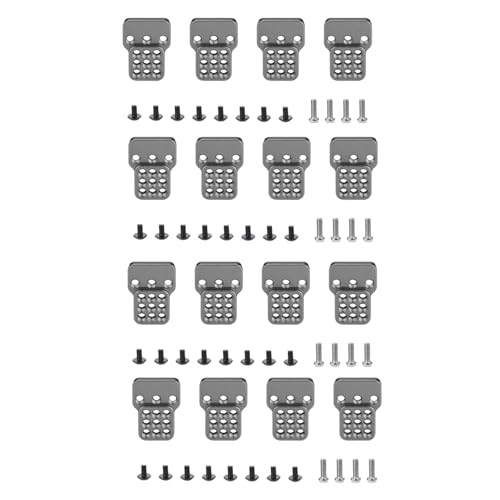 GREOHNMPAW 16x Metallverstellbarer VerläNgerungssitz für StoßDäMpferhalterung für C14 C24 C34 C44 B14 B16 B24 B36 1/16 RC Autoteile, von GREOHNMPAW