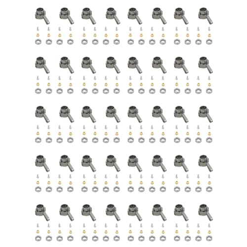 GREOHNMPAW 20Satz Metalllenkbecher Turn Cup Kit für C14 C24 C34 C44 B14 B1 B16 B24 B36 MN D90 D91 MN99S RC Autoteile, GREOHNMPAW 20Satz Metalllenkbecher Turn Cup Kit für C14 C24 C34 C44 B14 B1 B16 B24 B36 MN D90 D91 MN99S RC Autoteile, von GREOHNMPAW